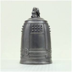 銅製半鐘　佐野天明　天明鋳物 釣鐘 龍文５８㎝　２３.３kg　訳あり 銅製半鐘 佐野天明 天明鋳物 釣鐘 龍文58㎝ 23.3kg 訳あり