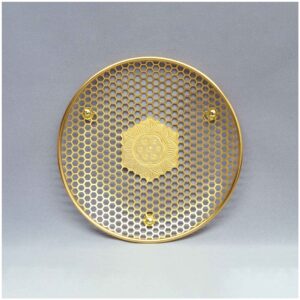 アルミ製 花皿（華籠けこ）亀甲模様 WEB限定品 | 株式会社作島